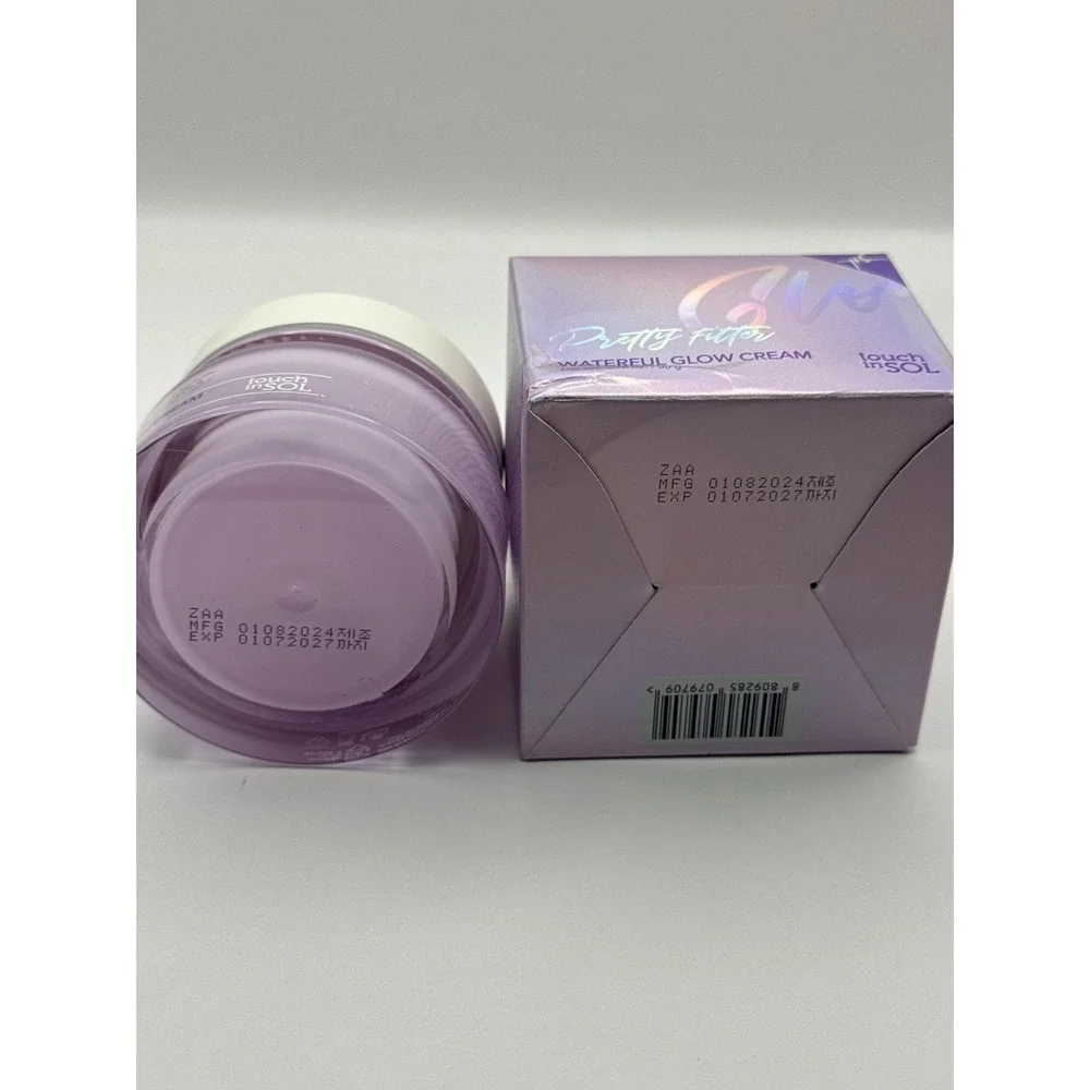 Touch In Sol Pretty Filter Waterful Glow Cream Hydrating‎ Skin 1.76oz 50g BNIB